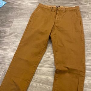 Jcrew Sutton pants in Dark Khaki